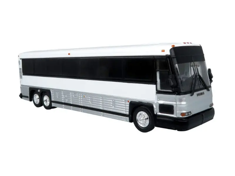 Mci D4000 Coach: Blank White Diecast 1:87 Scale Model - Iconic Replicas 87-0483 1