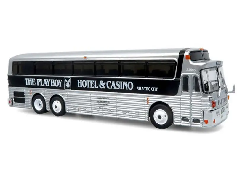 1969 Eagle Model 05 Coach: The Playboy Hotel & Casino Diecast 1:87 Scale Model - Iconic Replicas 87-0560 1