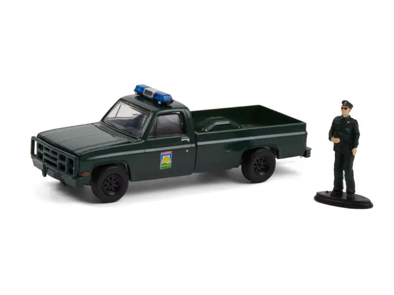 1986 Chevrolet M1008 - Florida Office Of Agricultural Law Enforcement W/ Figure (The Hobby Shop Series 10) Diecast 1:64 Scale Model - Greenlight 97100D 1