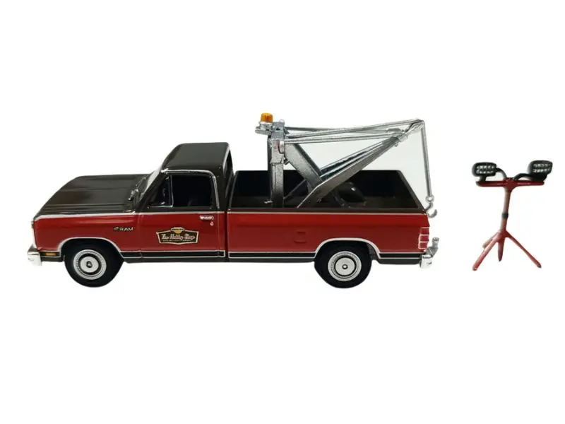 Pre-Order 1983 Dodge Ram D-100 Royal Se W/ Drop-In Tow Hook – W/ Work Lights (The Hobby Shop Series 17) Diecast 1:64 Scale Model - Greenlight 97170B 1