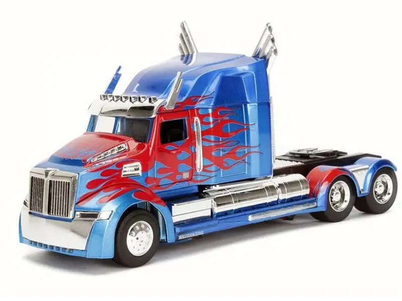 Western Star Optimus Prime – Transformers 5 (Hollywood Ride) Diecast 1:24 Scale Model - Jada 98403 1
