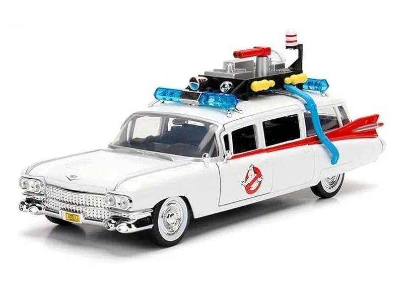 Ecto-1 Cadillac Ambulance – Ghostbusters (Hollywood Ride) Diecast 1:24 Scale Model - Jada 99731 1