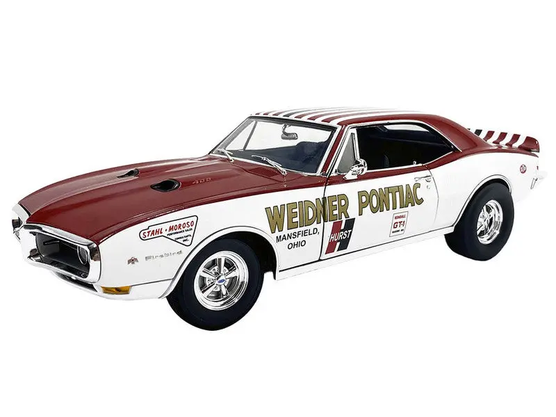 1968 Pontiac Firebird First Ram Air Ii - Weidner Pontiac Drag Diecast 1:18 Scale Model - Acme A1805221 1