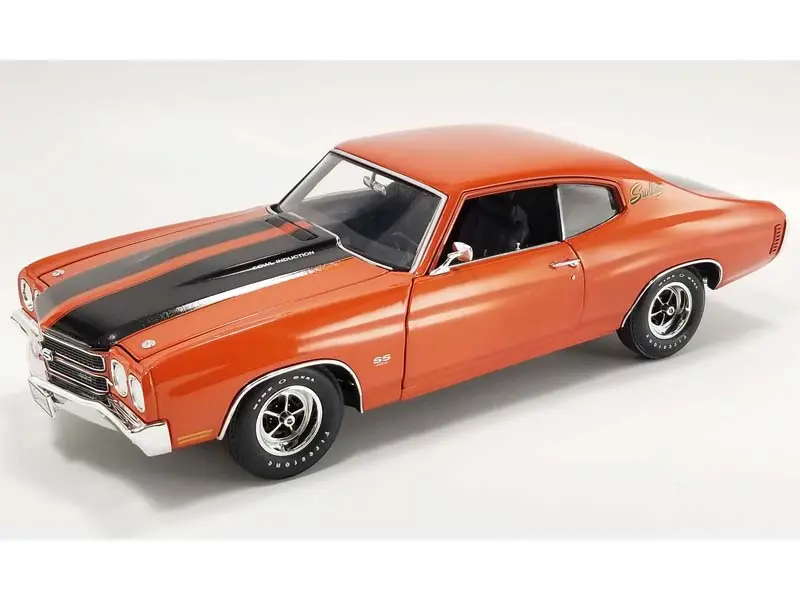 1970 Chevrolet Chevelle Ss - Sunkist Diecast 1:18 Scale Model - Acme A1805528 1