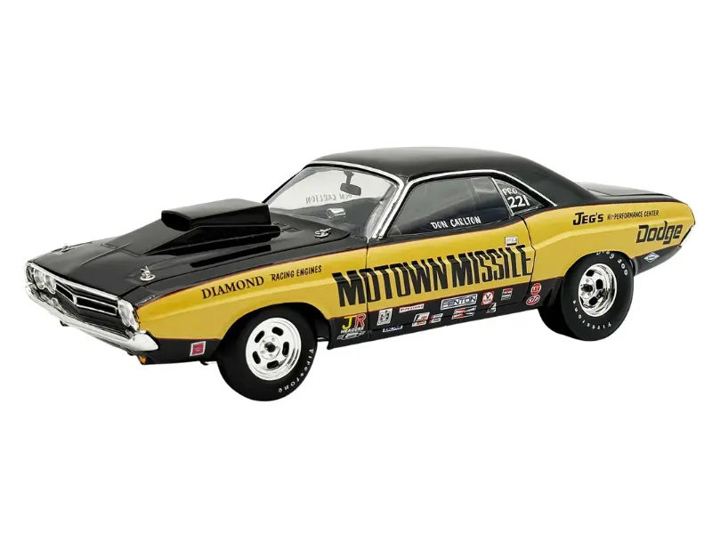 Pre-Order 1971 Dodge Challenger - Motown Missile Diecast 1:18 Scale Model - Acme A1806032 1