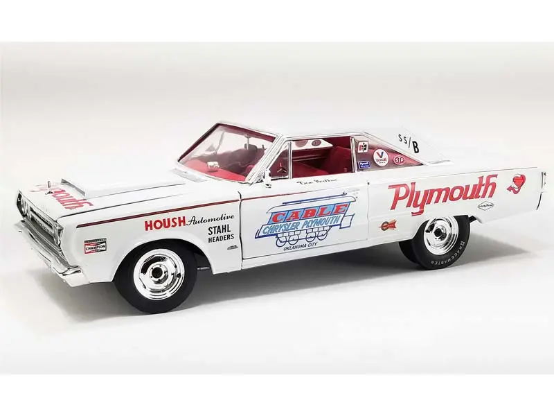 1967 Plymouth Belvedere Ii Super Stock - Don Grotheer Diecast 1:18 Scale Model - Acme A1806705 1