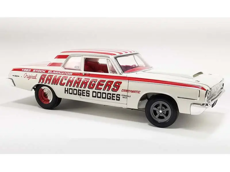 1964 Dodge 330 - Ramchargers Diecast 1:18 Scale Model - Acme A1806900 1