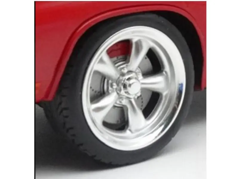 Torque Thrust Wheel & Tire Set 1:18 Scale Model - Acme A1807222w 1