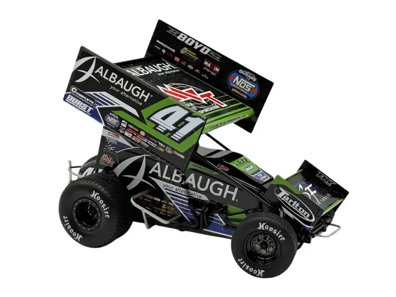 Pre-Order Carson Macedo 2026 Albaugh #41 Sprint Car Diecast 1:18 Scale Model - Acme A1826007 1