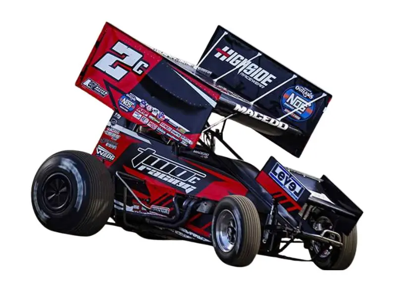 Pre-Order Cole Macedo 2026 Two C Racing #2C Sprint Car Diecast 1:18 Scale Model - Acme A1826015 1