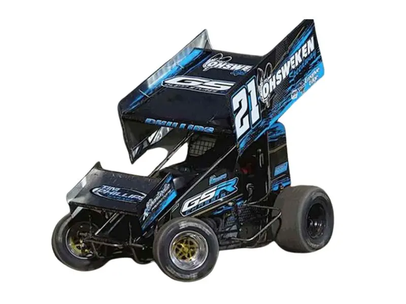 Pre-Order Kyle Phillips 2026 Gsr Oshweken Speedway #21 Diecast 1:18 Scale Model - Acme A1826017 1