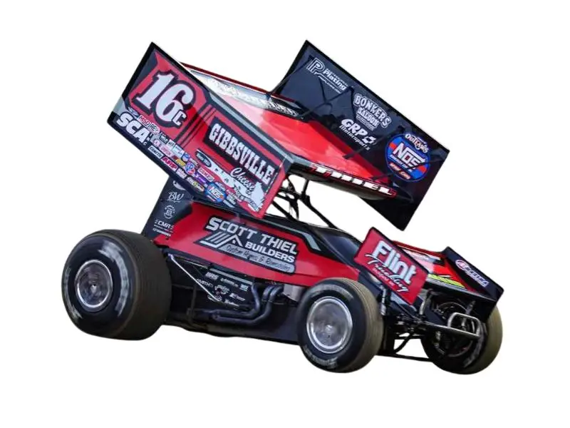 Pre-Order Scotty Thiel 2026 Motorsports Sprint Car #16C Diecast 1:18 Scale Model - Acme A1826023 1