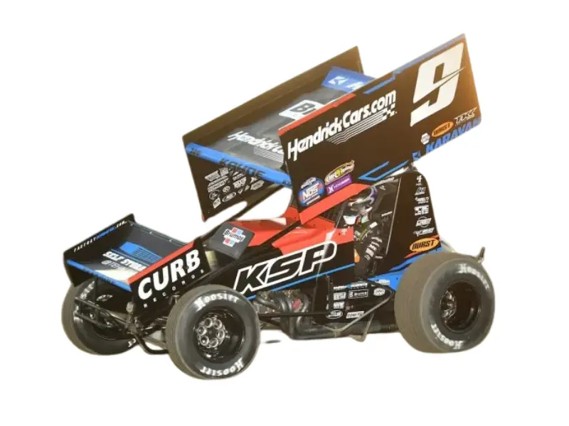 2025 #9 Ksp Winged Sprint Car - Kasey Kahne Diecast 1:50 Scale Model - Acme A5025000 1