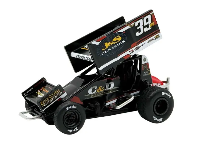 2025 #39M C&D Rigging Sprint Car - Anthony Macri Diecast 1:50 Scale Model - Acme A5025007 1