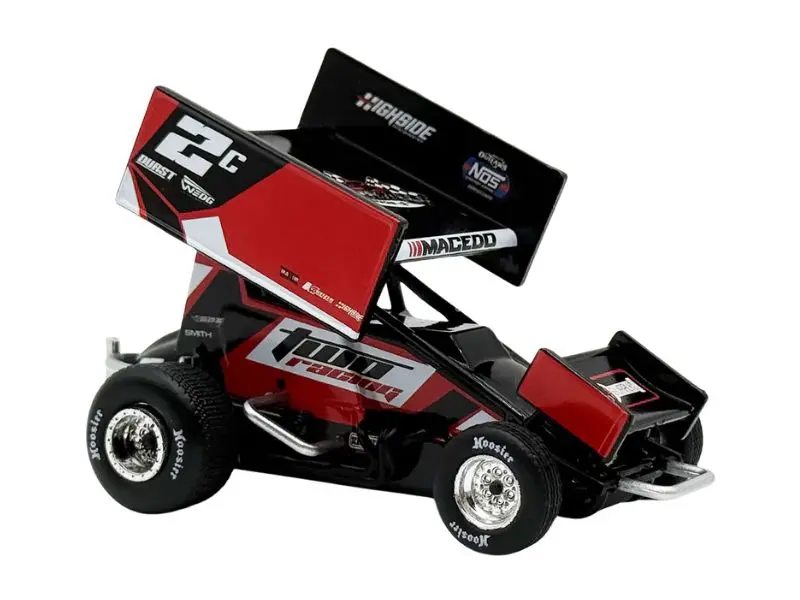 2025 #2C Two C Racing Sprint Car - Cole Macedo Diecast 1:50 Scale Model - Acme A5025013 1