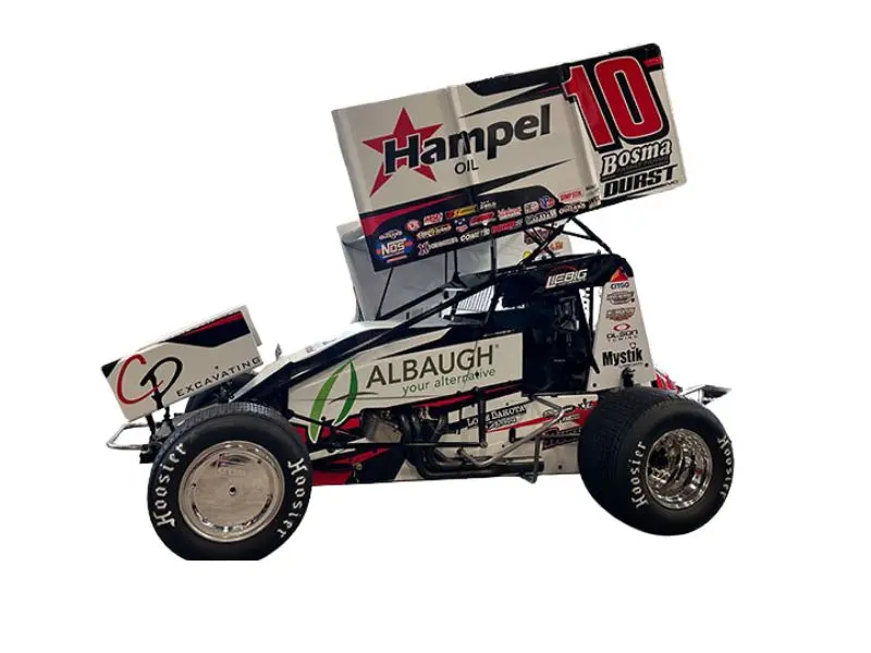 Pre-Order 2026 # 10 Liebig Motorsports Sprint Car - Ryan Timms Diecast 1:64 Scale Model - Acme A5026007 1