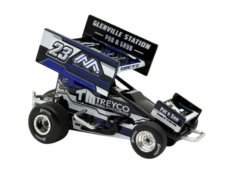 Pre-Order 2026 #23 Treyco Manufacturing Sprint Car - Chase Dietz Diecast 1:64 Scale Model - Acme A5026014 1