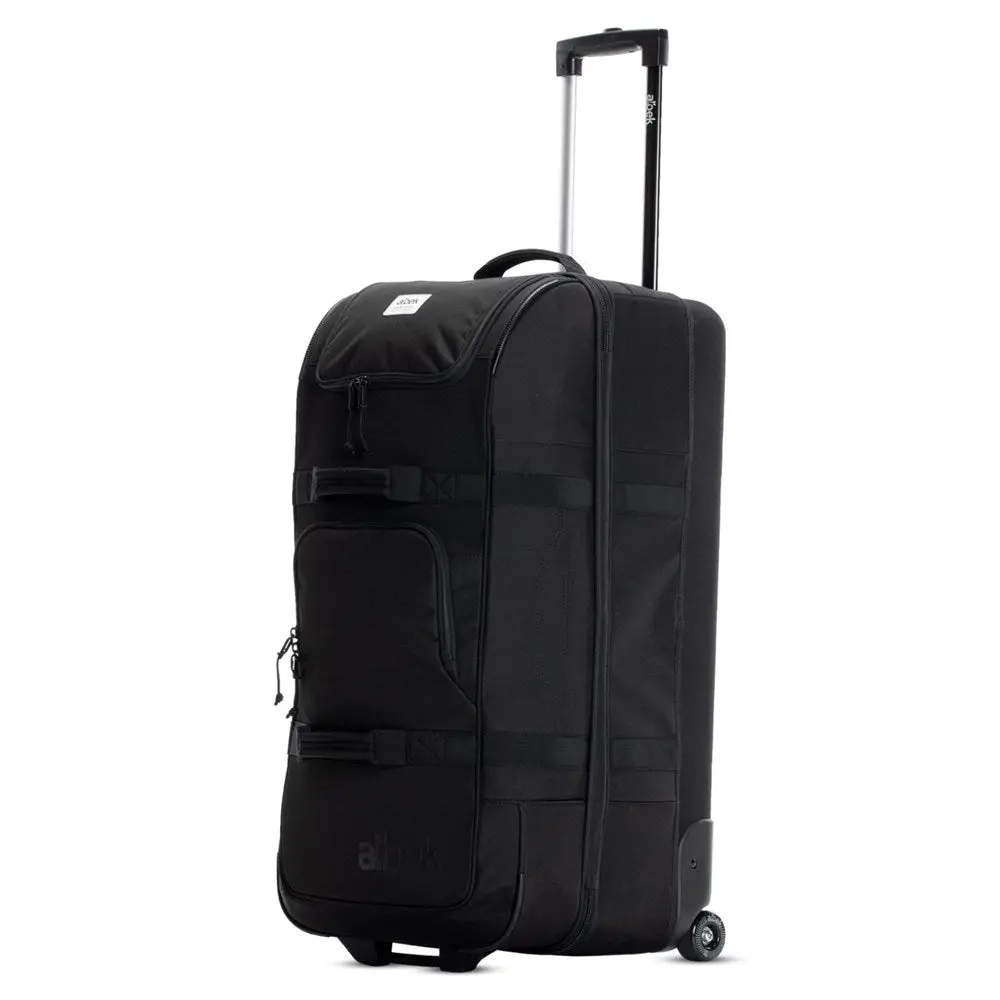 Albek Long Haul Checked Travel Bag - Black 1