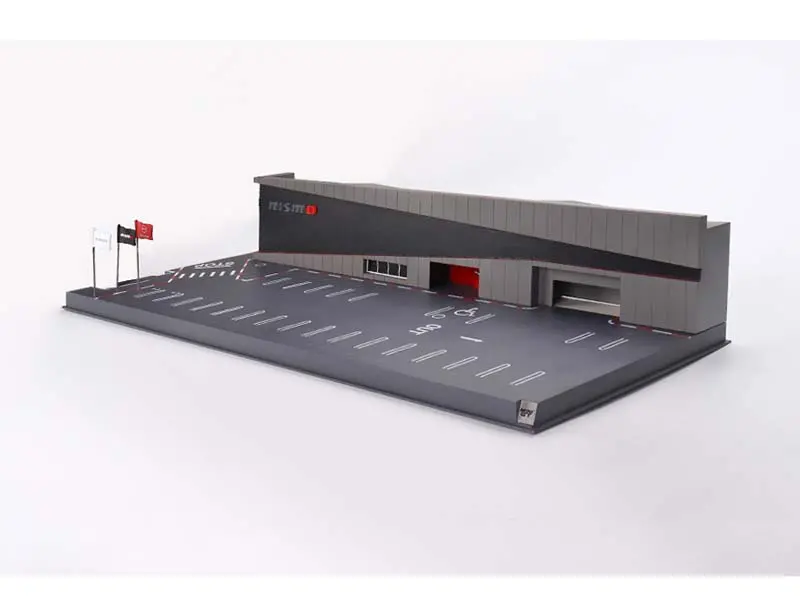 Nissan Motorsports & Customizing Co. Nismo Operation Diorama (Mini Gt) Diecast 1:64 Scale Model - Tsm Mgtac34 1