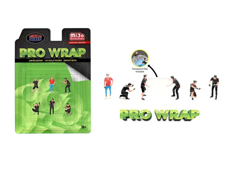 Pro-Wrap Set (Mijo) Diecast 1:64 Scale Model - American Diorama Ad2413 1