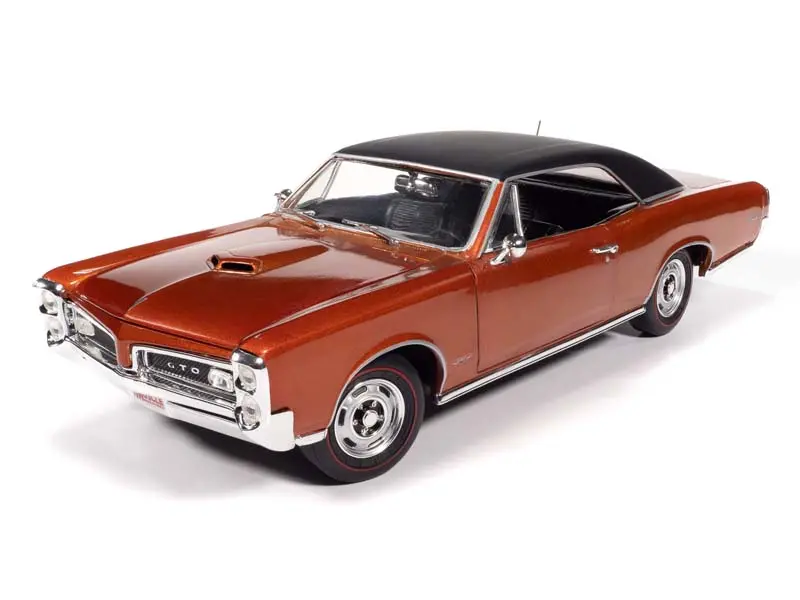 1966 Pontiac Gto Hardtop Hemmings Muscle Machines Diecast 1:18 Scale Models - Auto World Amm1346 1