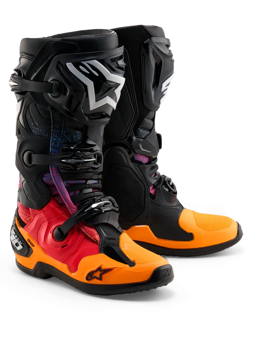 Alpinestars Tech 10 (My20)  Black Hole Limited Edition Boots -  Black Burst 1