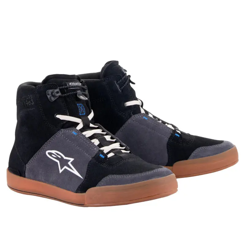 Alpinestars Chrome Ride Shoes - Black Dark Gray Gum 1