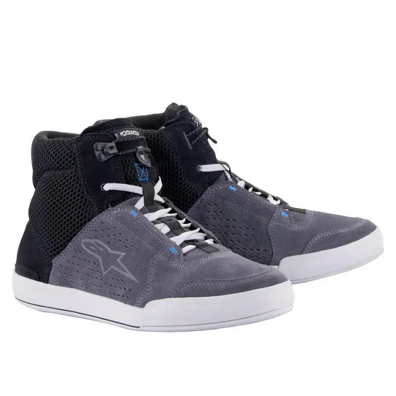 Alpinestars Chrome Air Ride Shoes -  Black Gray Blue 1
