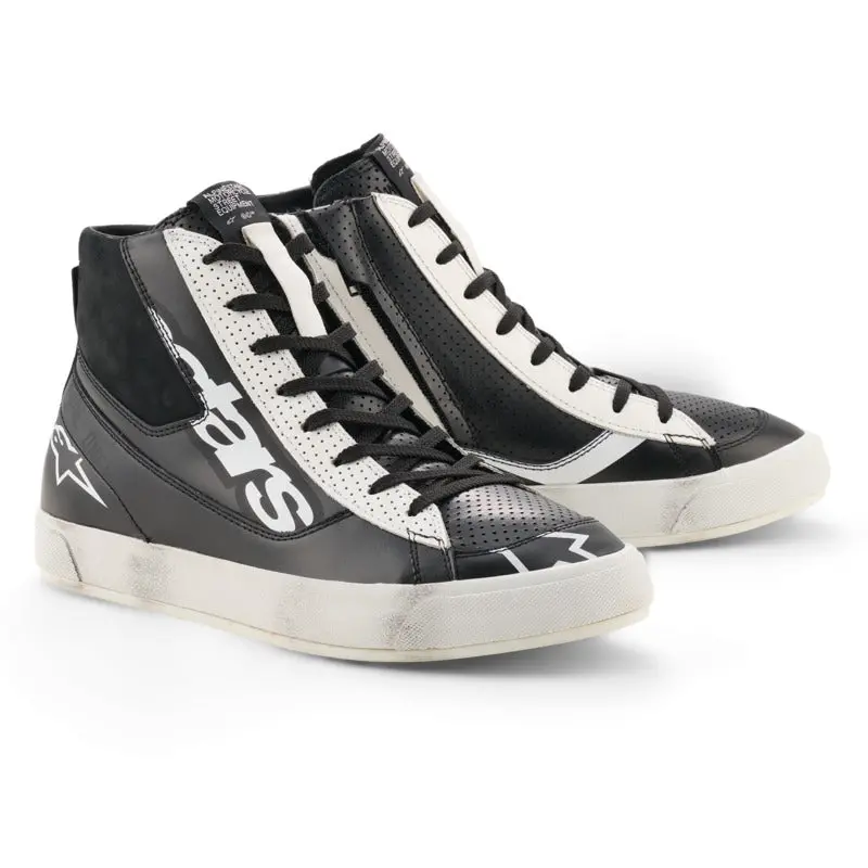 Alpinestars Stated Flair Ride Shoes - Black White 1