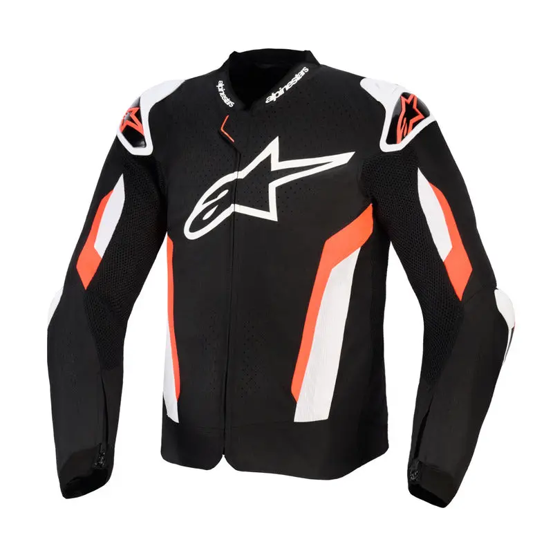 Alpinestars T-Gp Air Jacket - Black Fluro-Red 1