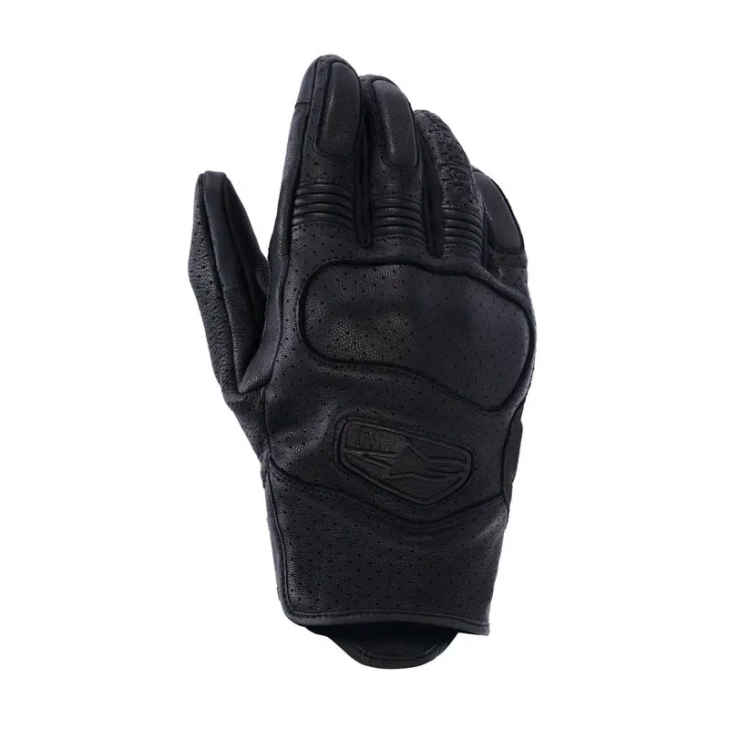 Alpinestars Mustang V3 Leather Gloves - Black 1
