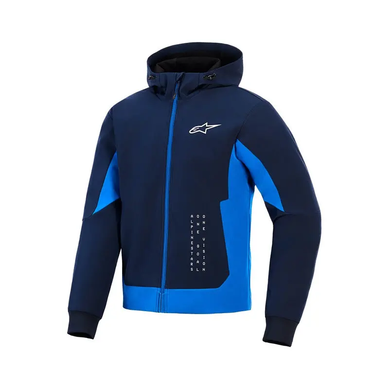 Alpinestars Radium Tech Hoodie - Night Navy Royal Blue 1