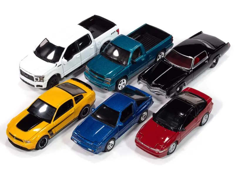 Premium 2025 Release Version A Set Of 6 Diecast 1:64 Scale Models - Auto World Aw64502a 1