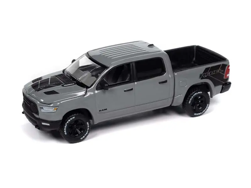 24 Count Case - 2023 Dodge Ram Rebel Lunar Edition – Grey Diecast 1:64 Scale Model - Auto World Awsp164b 1