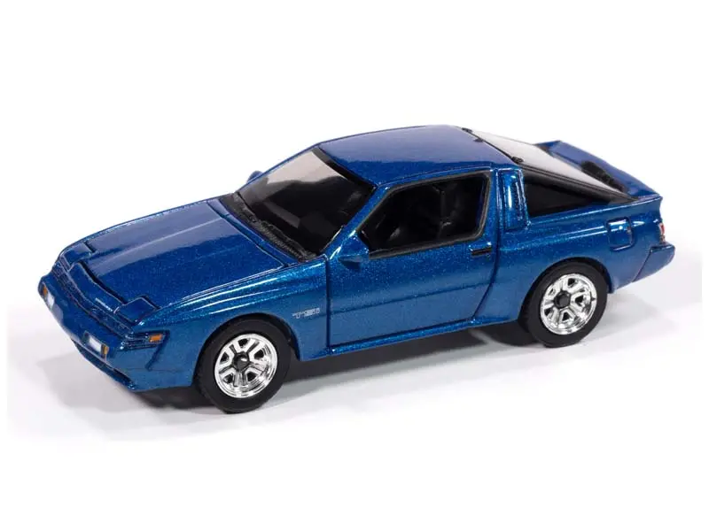 1988 Chrysler Conquest Tsi Bright Blue Metallic (Premium 2025 Release Version A) Diecast 1:64 Scale Model - Auto World Awsp187a 1
