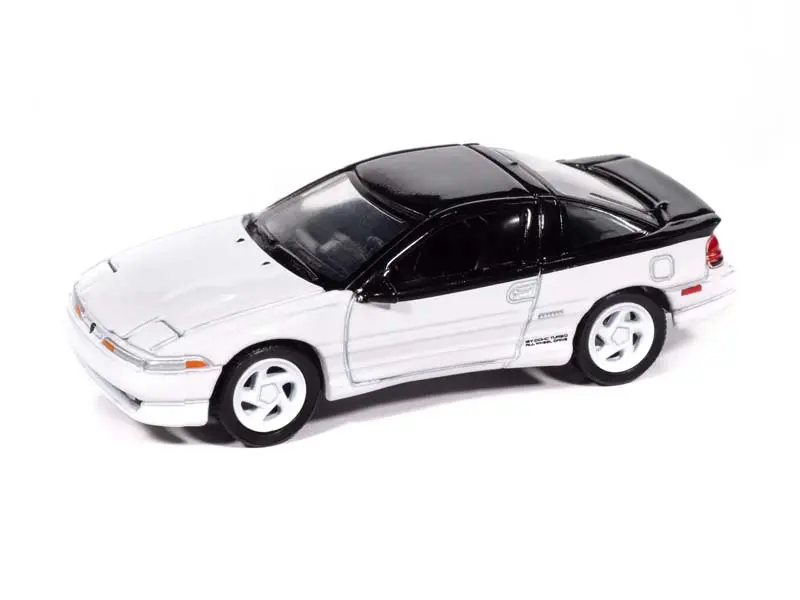 1991 Eagle Talon Tsi Bright White Diecast 1:64 Scale Model - Auto World Awsp196a 1