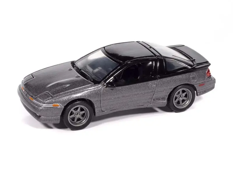 1991 Eagle Talon Tsi Medium Quartz Metallic Diecast 1:64 Scale Model - Auto World Awsp196b 1