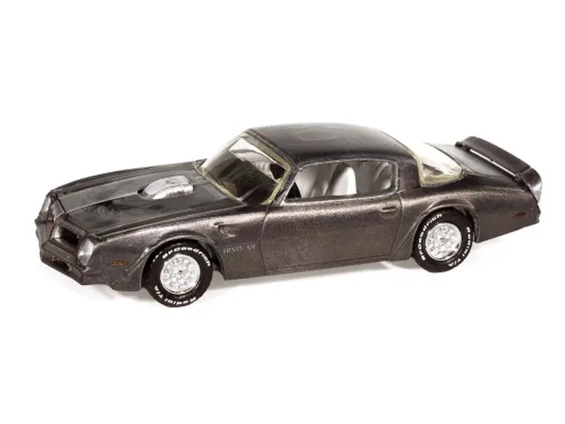 1976 Pontiac Firebird T/A Gray Metallic Weathered (Barn Finds) Diecast 1:64 Scale Model - Auto World Awsp198 1