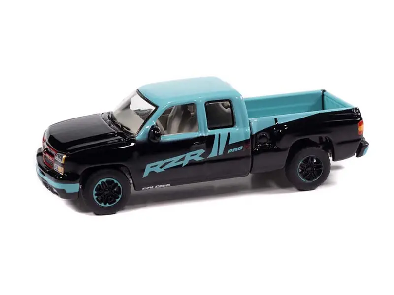 2006 Chevrolet Silverado Extended Cab Stepside Polaris (Big Country Collection 2025) Diecast 1:64 Scale Model - Auto World Awsp203 1