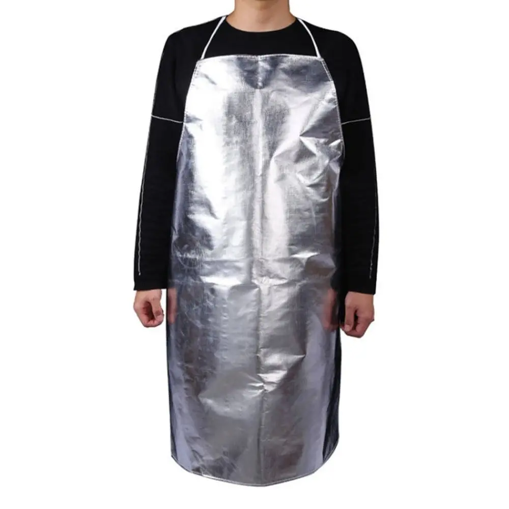 Aluminum Foil Heat Insulation Apron Flame Retardant Chemical Metallurgy Heat Insulation Clothes 1