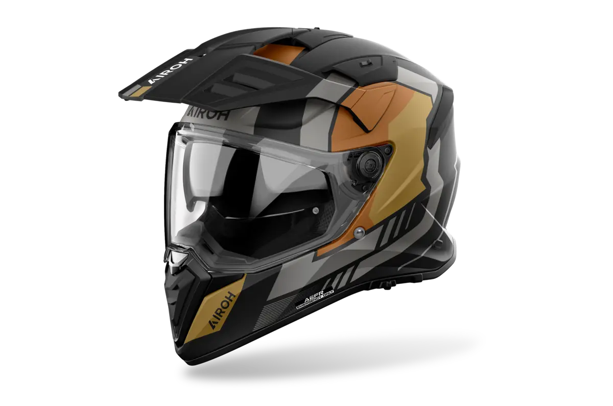 Airoh Bandit Horn Helmet - Gold Matt 1