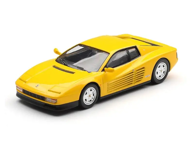 Pre-Order 1989 Ferrari Testarossa – Giallo Modena Diecast 1:64 Scale Model - Bbr Bbrfer64037 1
