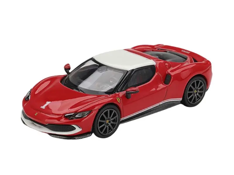 Pre-Order Ferrari 296 Gtb Asseto Fiorano F2004 Tribute Livery Diecast 1:64 Scale Model - Bbr Bbrfer64041 1