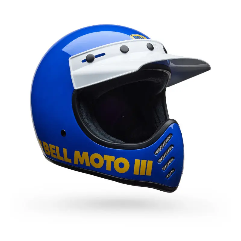 Bell Moto-3 Classic 2 Helmet - Blue 1