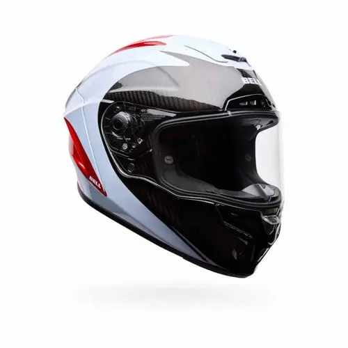 Bell Race Star Flex Fluid Helmet - Red/White 1