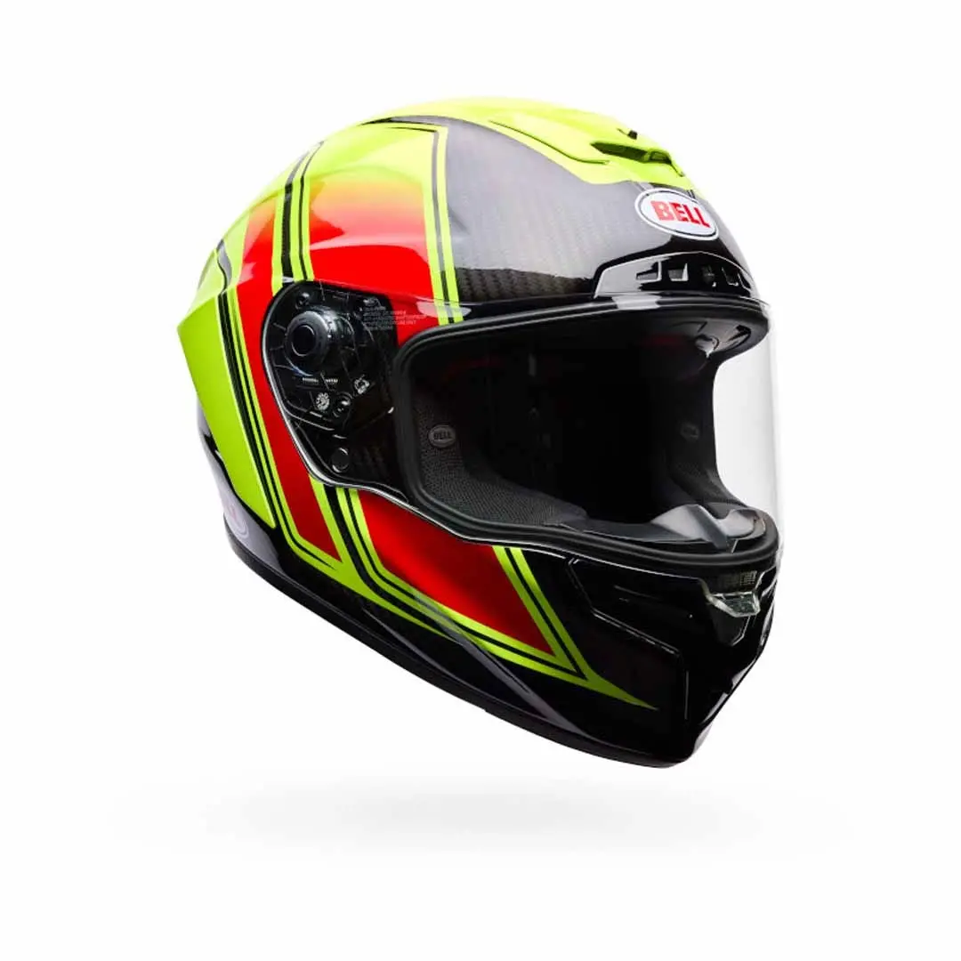 Bell Race Star Flex Grid Helmet - Yellow 1