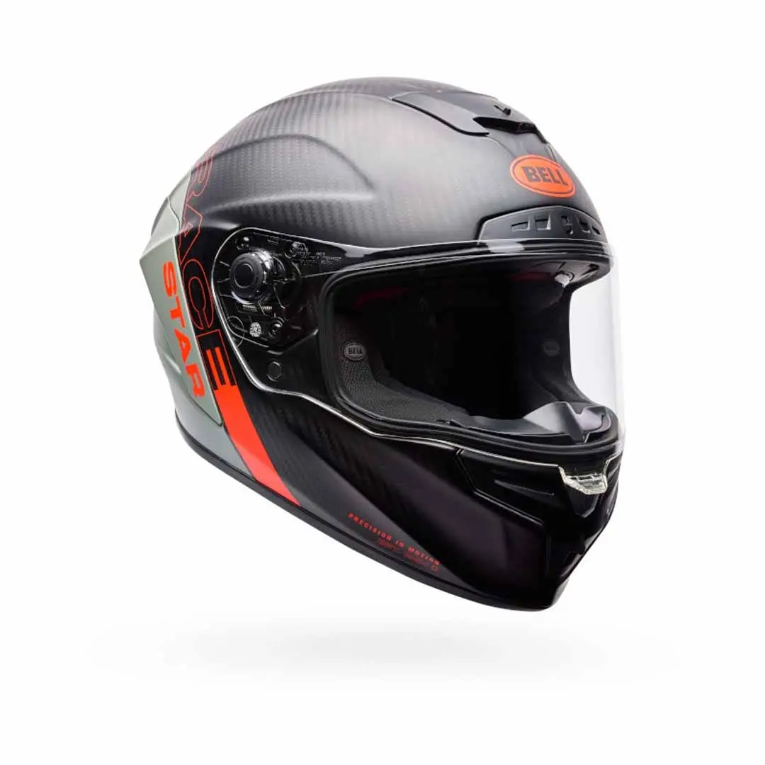 Bell Race Star Dlx Flex Strike Helmet - Orange 1