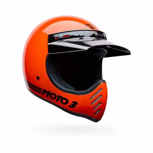 Bell Moto-3 Classic Helmet - Orange 1