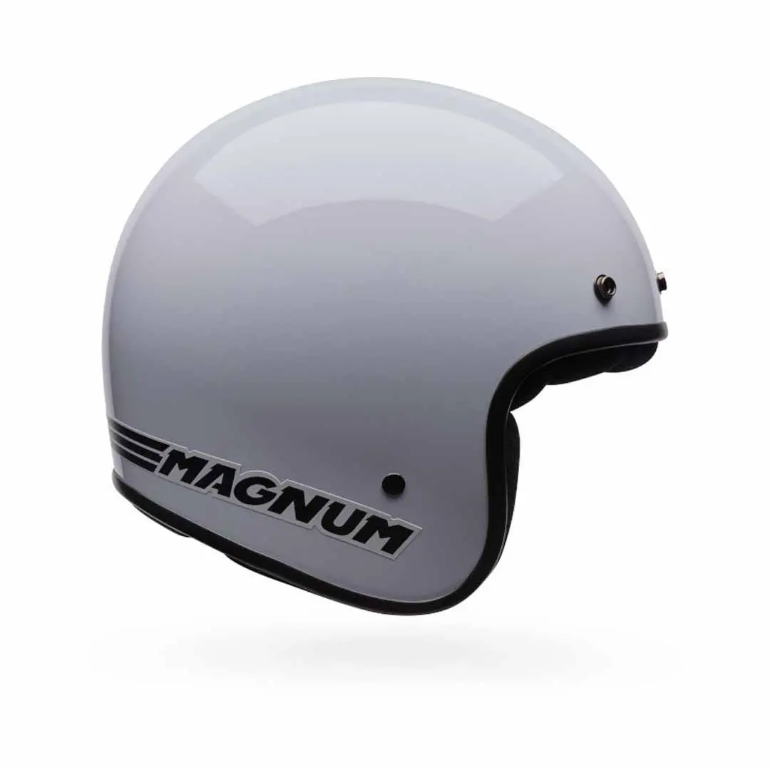 Bell Magnum Helmet - Solid White 1