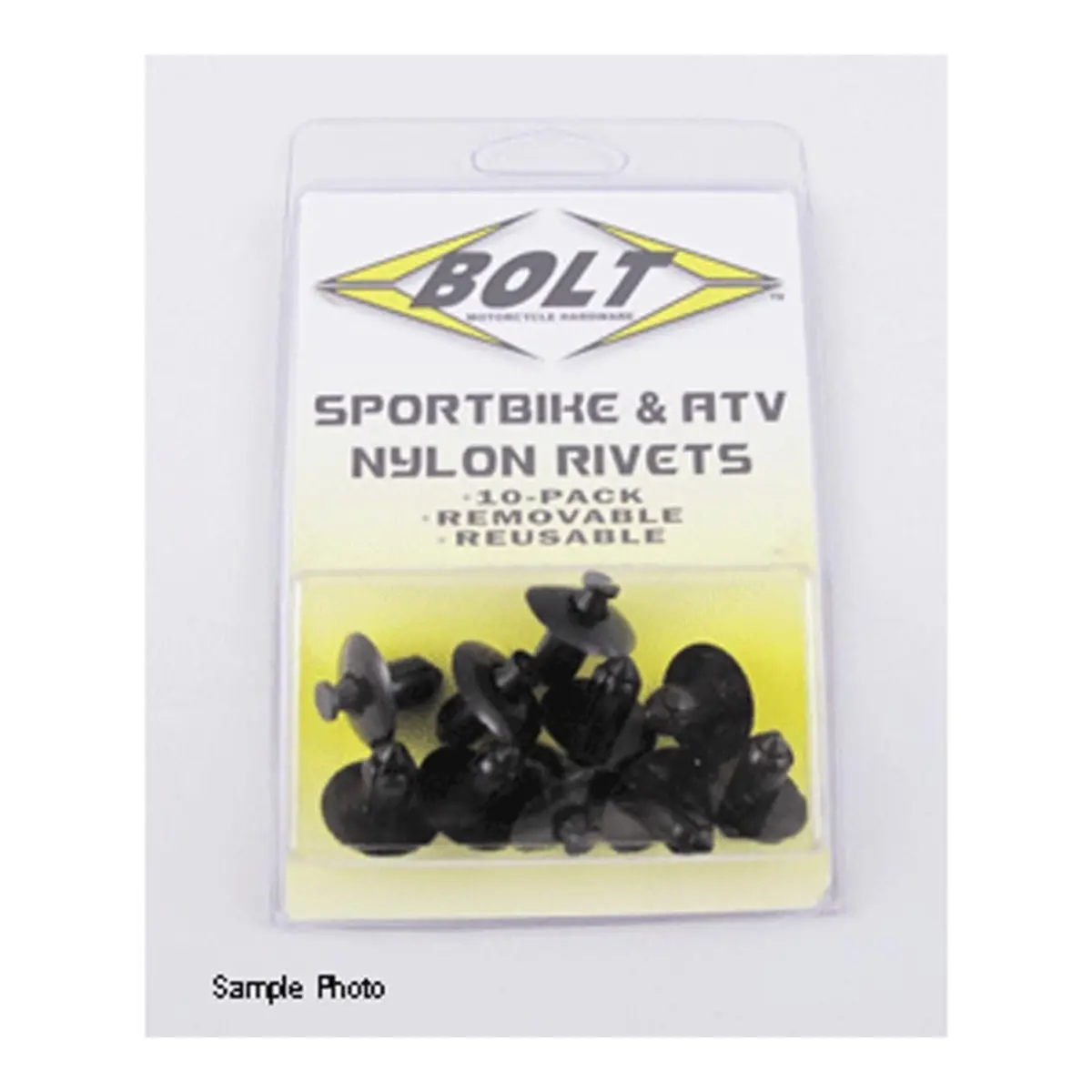 Bolt M7 Nylon Push/Pry Rivets 2005 7Riv (Pack Of 10) 1